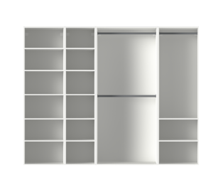 Dressing Casa 255cm Blanc