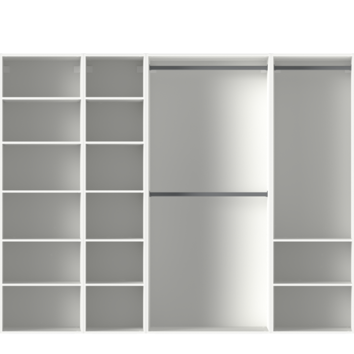 Dressing Casa 255cm Blanc