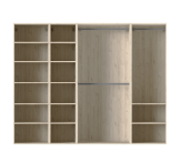 Dressing Casa 255 cm chêne hickory