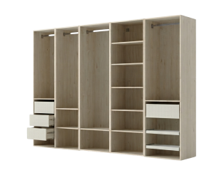 Dressing Casa 270 cm chêne hickory