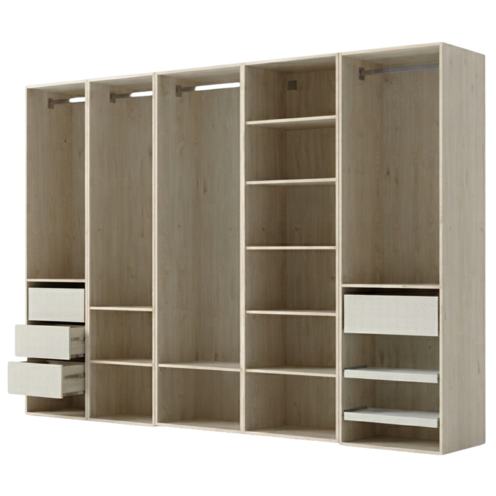 Dressing Casa 270 cm chêne hickory