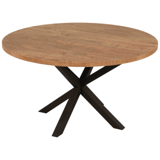 Table à rallonge ronde 138 cm Isla 140 cm