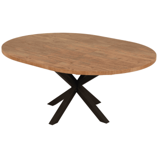 Table à rallonge ronde 138 cm Isla 140 cm
