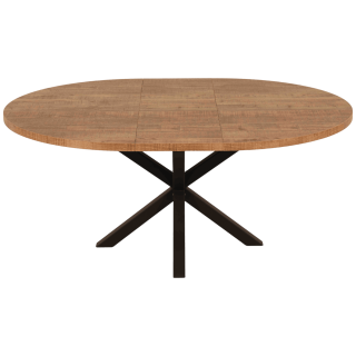 Table à rallonge ronde 138 cm Isla 140 cm