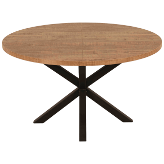 Table à rallonge ronde 138 cm Isla 140 cm