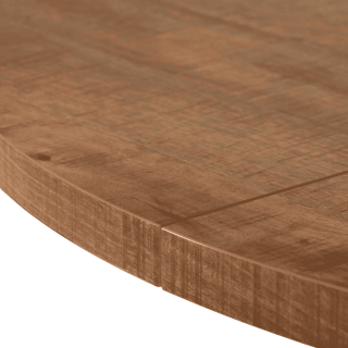 Table à rallonge ronde 138 cm Isla 140 cm