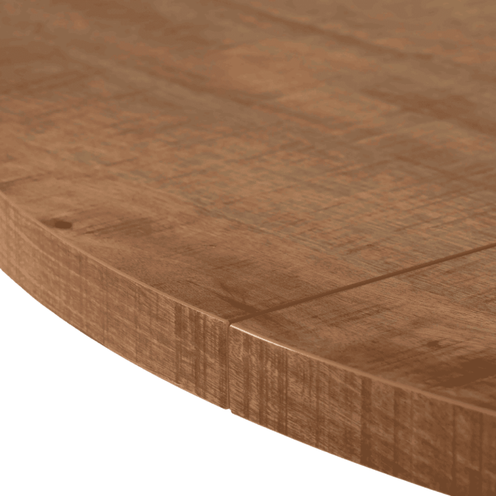 Table à rallonge ronde 138 cm Isla 140 cm