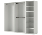 Dressing Casa 225 cm blanc
