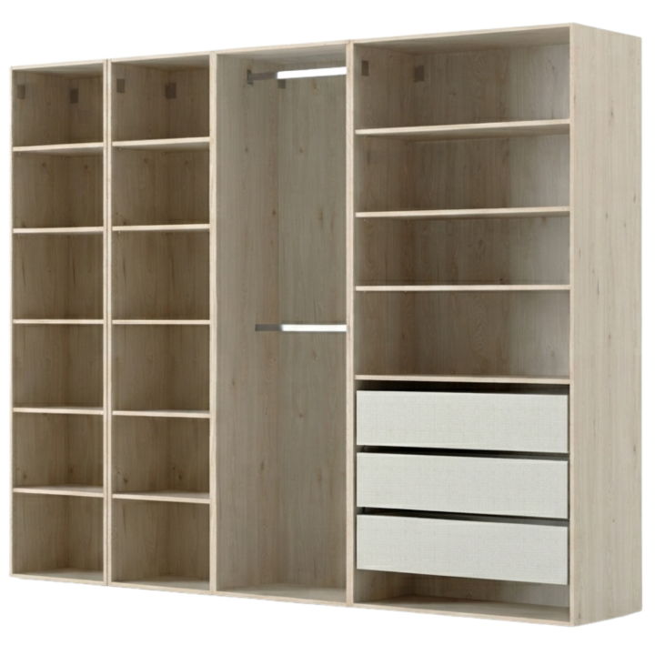 Dressing Casa 240 cm Chêne hickory