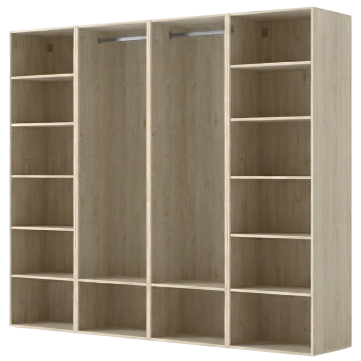 Dressing Casa 240 cm chêne hickory