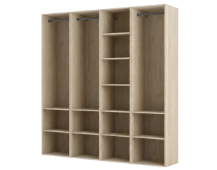 Dressing Casa 240 cm chêne hickory