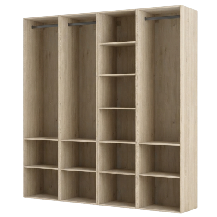 Dressing Casa 240 cm chêne hickory