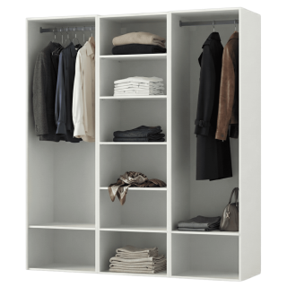 Dressing Casa 135 cm Blanc