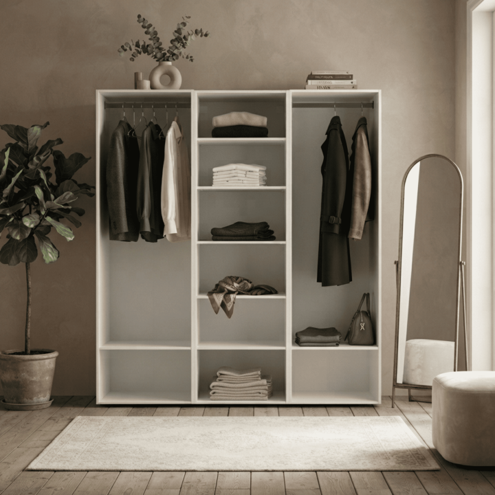Dressing Casa 135 cm Blanc