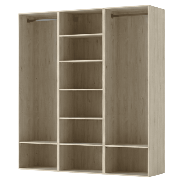 Dressing 135 cm Chêne hickory