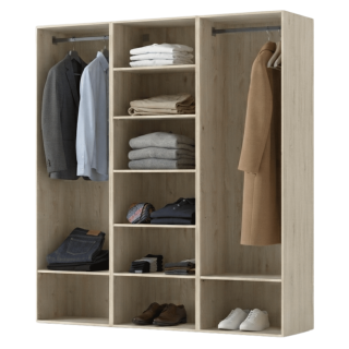 Dressing 135 cm Chêne hickory