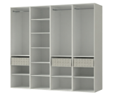 Dressing Casa 240 cm Blanc