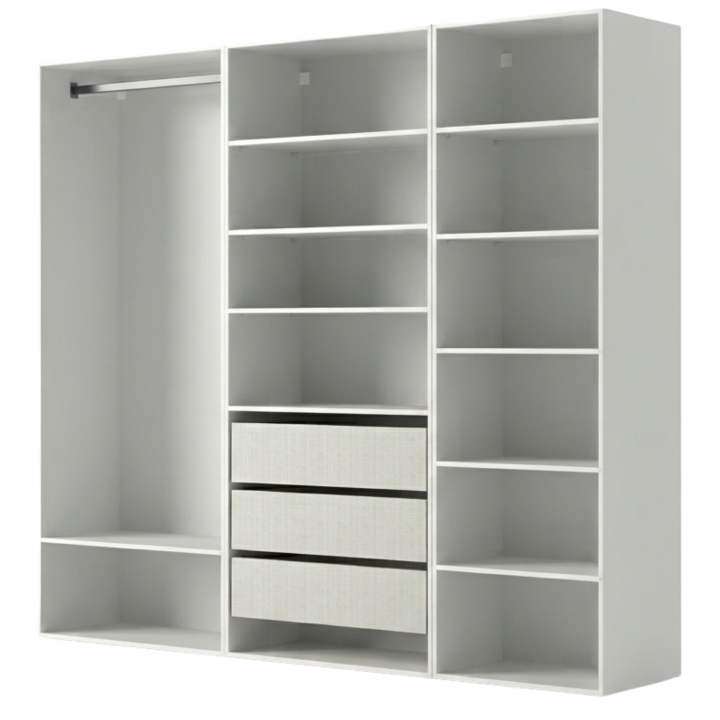 Dressing Casa 240 cm blanc