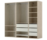 Dressing Casa 240 cm Chêne hickory