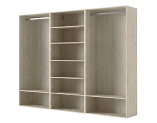 Dressing Casa 270 cm Chêne hickory