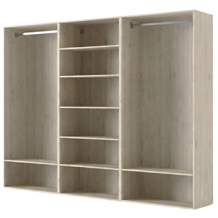 Dressing Casa 270 cm Chêne hickory