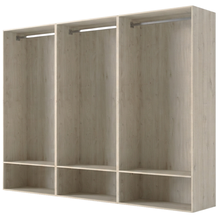 Dressing casa 270 cm chêne hickory
