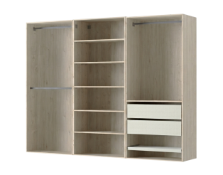 Dressing Casa 270 cm Chêne hickory