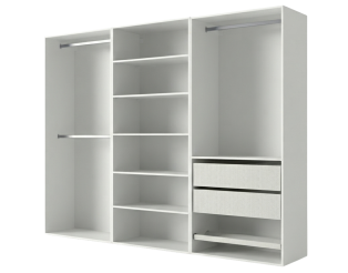 Dressing Casa 270 cm Blanc