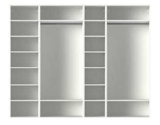 Dressing casa 285 cm Blanc