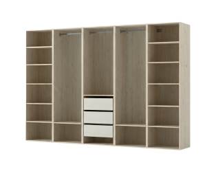 Dressing Casa 300 cm Chênbe hickory