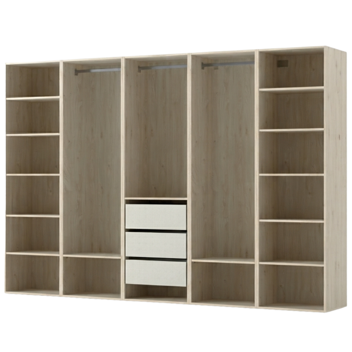 Dressing Casa 300 cm Chênbe hickory