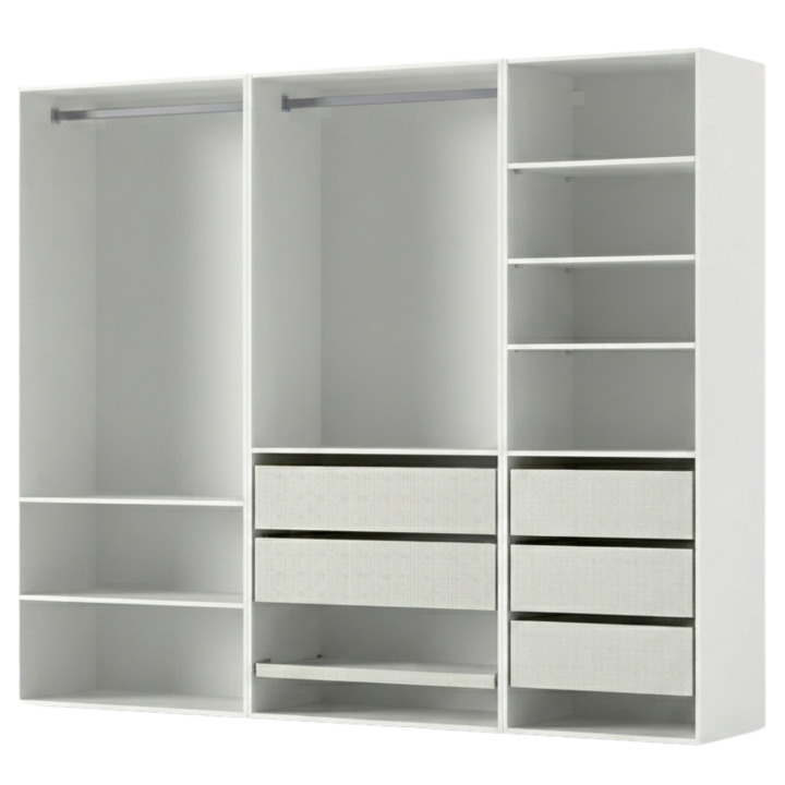 Dressing casa 165 cm Blanc