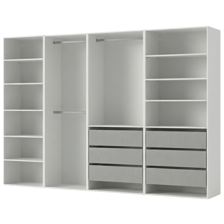 Dressing Casa 300 cm Blanc