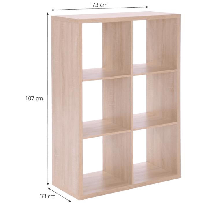 Etagère Max 6 chêne sonoma