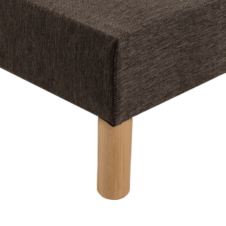 Sommier tapissier 90x190 First gris