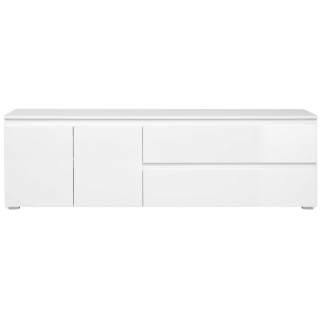 Meuble TV Capetown blanc brillant