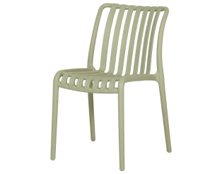 Chaise empilable Lampang verte