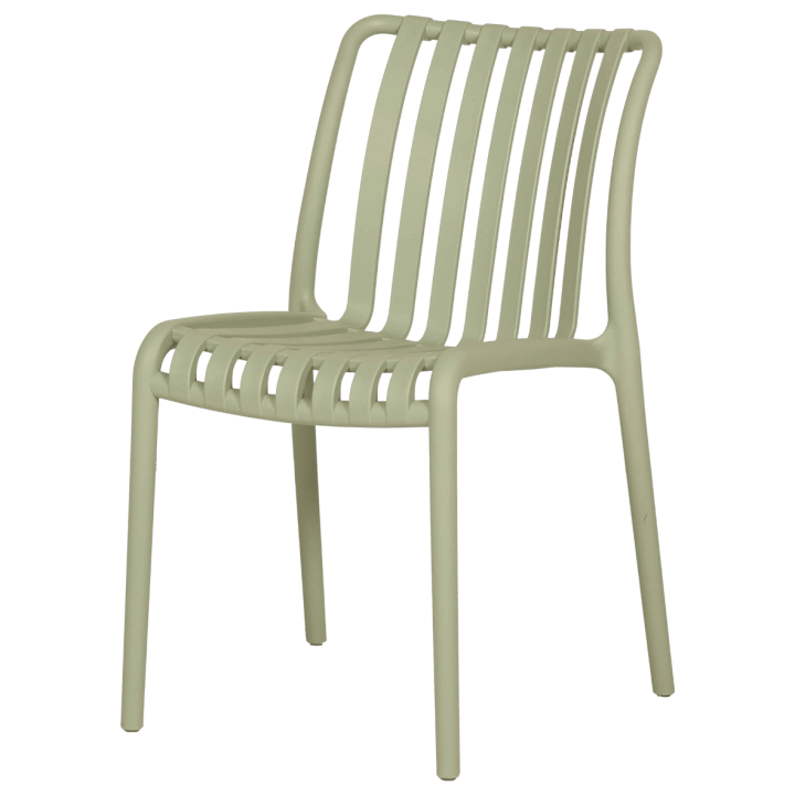 Chaise empilable Lampang verte
