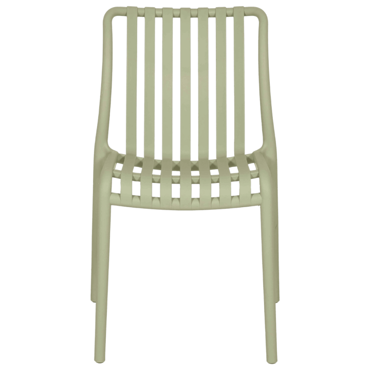Chaise empilable Lampang verte