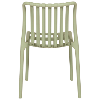 Chaise empilable Lampang verte