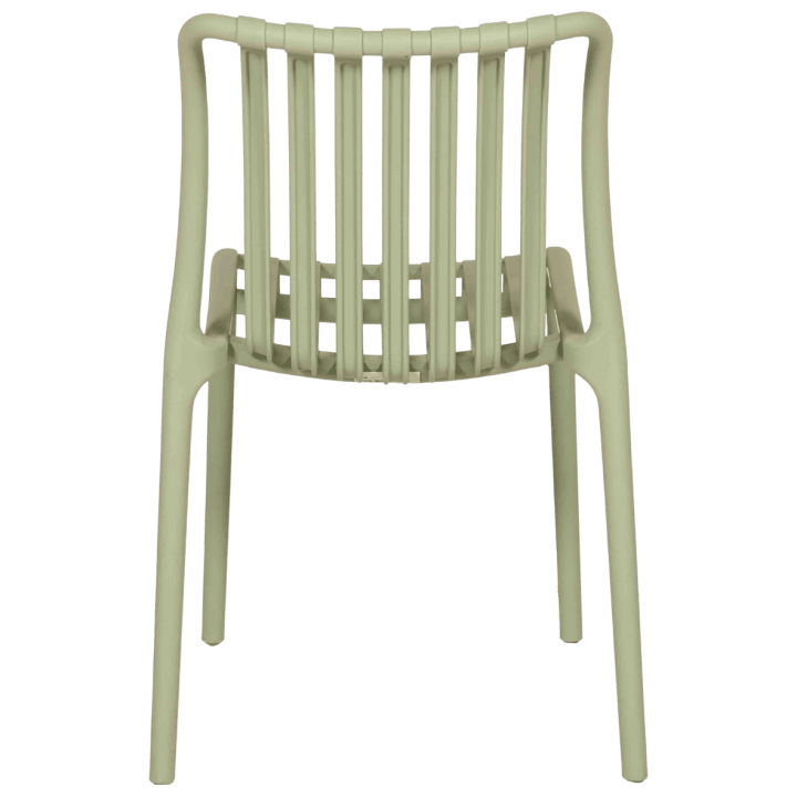 Chaise empilable Lampang verte