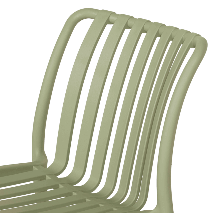 Chaise empilable Lampang verte