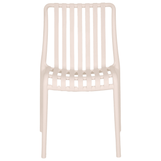 Chaise empilable Lampang blanche