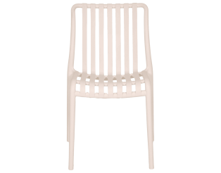 Chaise empilable Lampang blanche