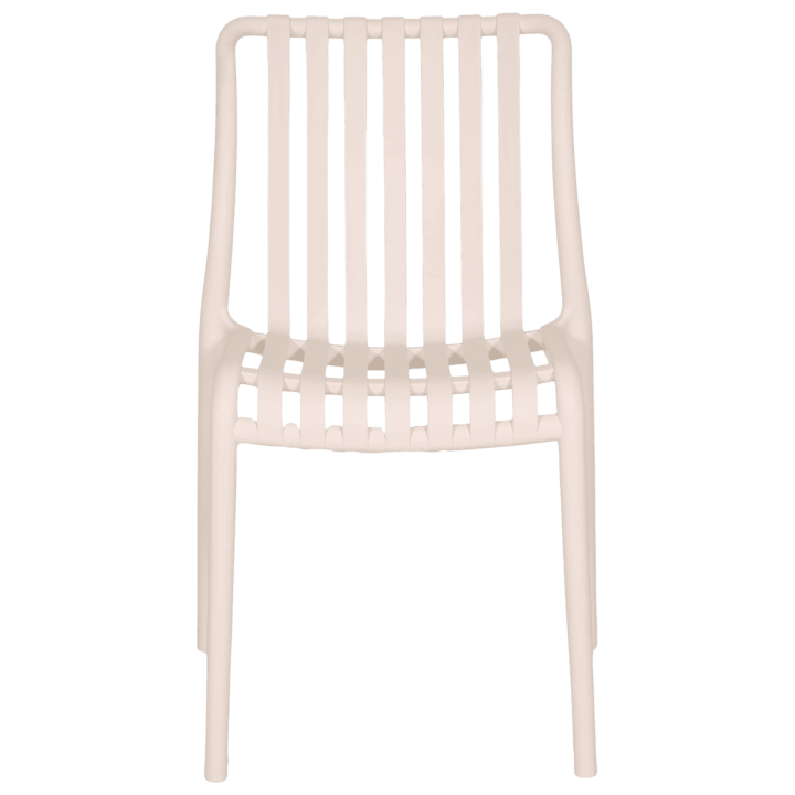 Chaise empilable Lampang blanche