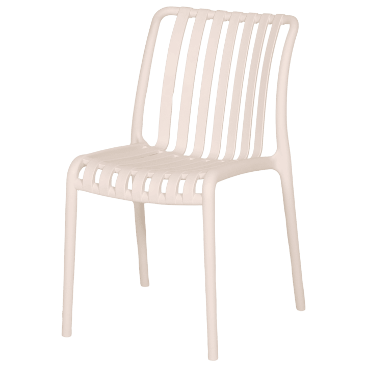 Chaise empilable Lampang blanche