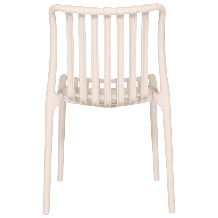 Chaise empilable Lampang blanche