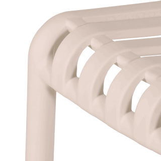 Tabouret de bar empilable Lampang Blanc