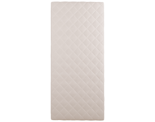 Sommier 80 / 200 cm en tissu beige Cansas