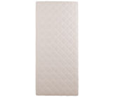 Sommier 80 / 200 cm en tissu beige Cansas